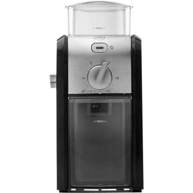 OBH Nordica Precision Kaffeemühle 110 W Schwarz, Silber, Kaffeemühle, Schwarz, Silber