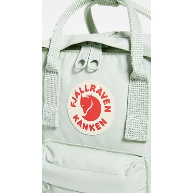 Fjällräven Kånken Sling, Umhängetasche aus Vinylon F, Mint Green, 15 x 20 x 11 cm, verstellbarer Schultergurt, Handyfach – Bild 5