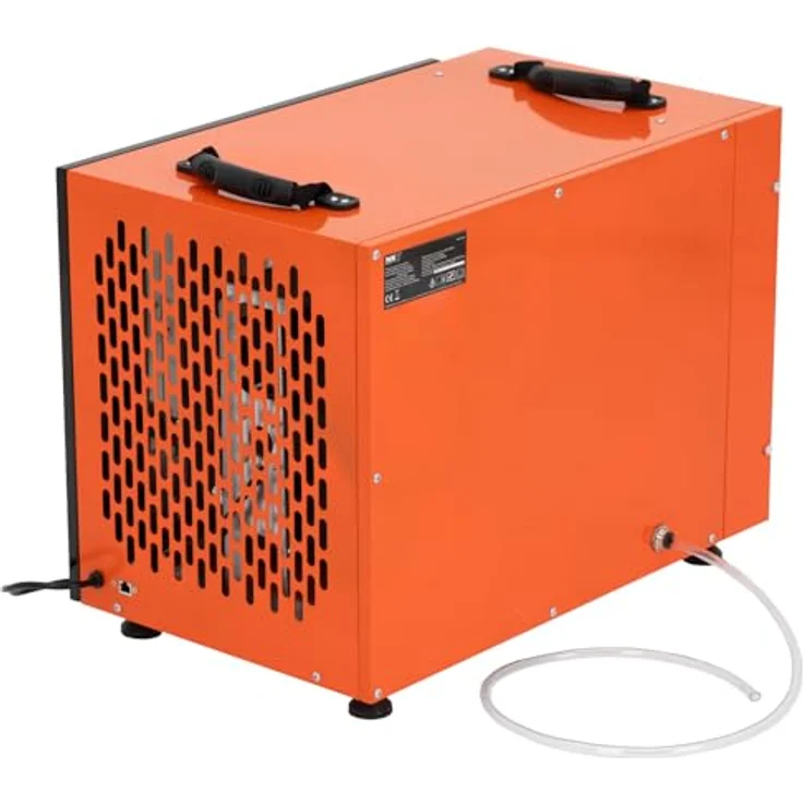 MSW Luftentfeuchter mit Controller und Fernbedienung 90 m² 72 l/24 h 400 m³/h 820 W - Bautrockner Raumentfeuchter Entfeuchter Trocknungsgerät in Weiß – Bild 5