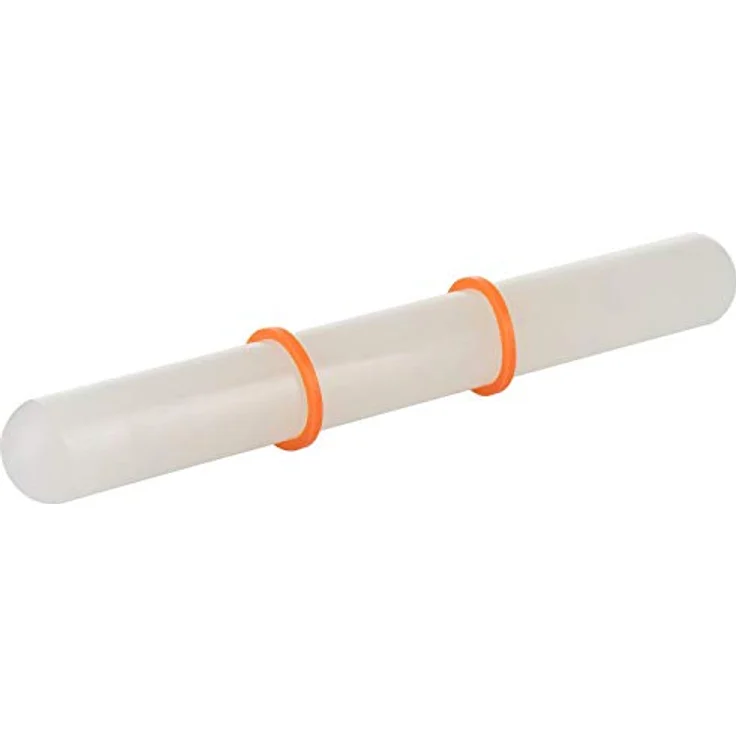 Westmark Ausrollstab mit Silikon-Distanzringen, Für Marzipan und Fondant, Kunststoff-Silikon, Länge: 22,5 cm, Durchmesser: 2,5 cm, Rollini, Weiß, 30462280 – Bild 4