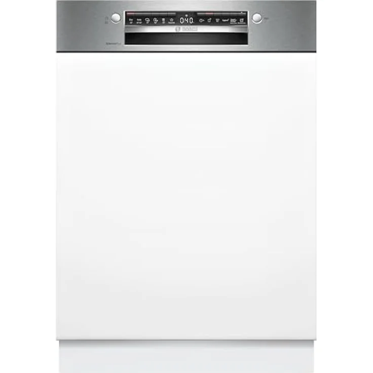 Bosch Serie 4 SMI4ECS32E, Halb integrierter Geschirrspüler, 60 cm, Weiß, mit IntensiveZone und HygienePlus Technologie, SpeedPerfect+ Funktion – Bild 1