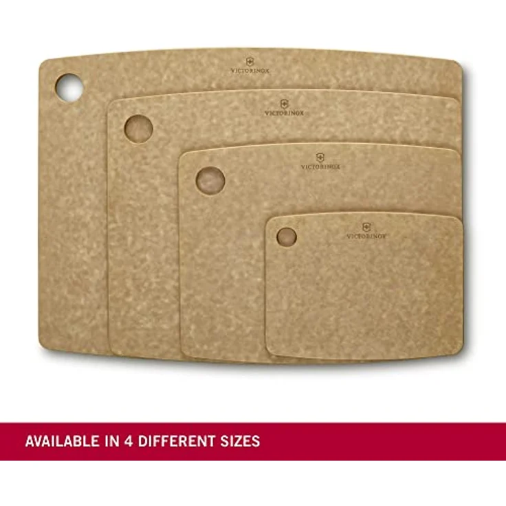 Victorinox Schneidebrett Kitchen Series, Klingenschonend, Spülmaschinenfest, Langlebig, L (44.4 x 33 x 0.6), Braun – Bild 5