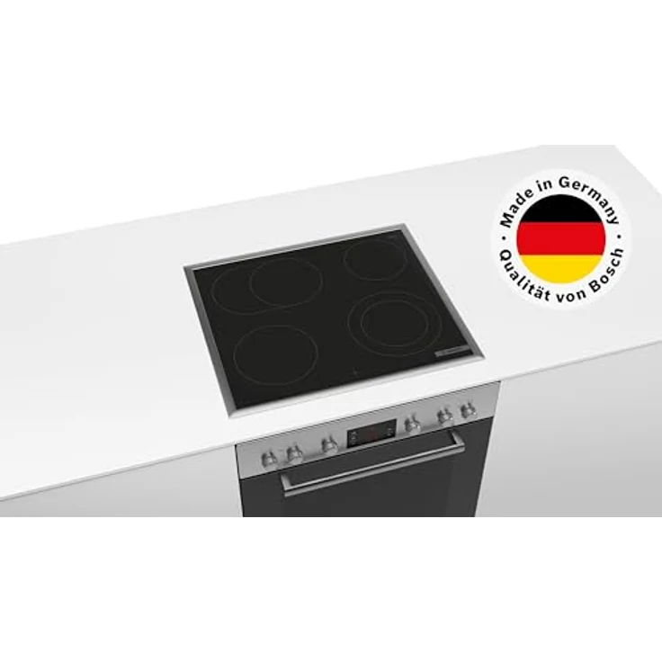 Bosch HND671LS62 Einbau-Geräte-Set, 71 l Backofen mit 3D-Heißluft, Glaskeramikkochfeld und pyrolytischer Selbstreinigung – Bild 2