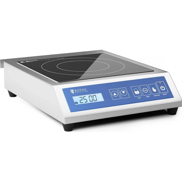 Royal Catering Induktions-Kochfeld RCIK-3500GP, 3.500 W, 60 bis 240 °C, Touchdisplay, Timer - Preisvergleich