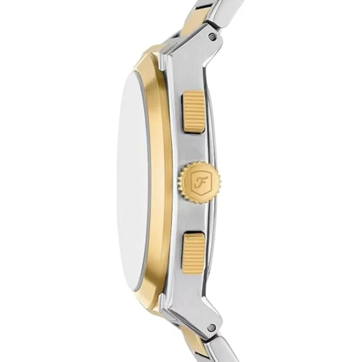 Fossil FS6106, Herren Analog Quarz Uhr mit grünem Zifferblatt, Edelstahlarmband und 50m wasserdicht – Bild 2