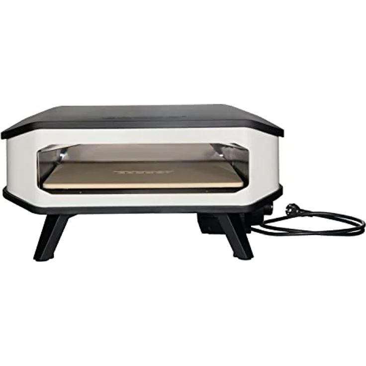 Cozze® 17" Elektro-Pizzaofen mit Pizzasten und Frontabdeckung 230V/2200W – Bild 1