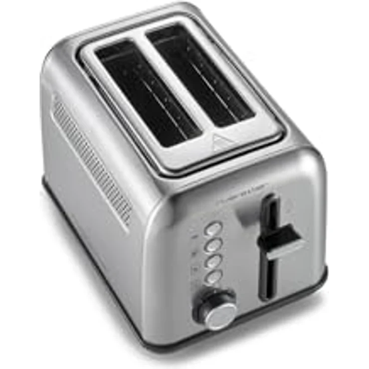 riviera&bar QGP220 Toaster, Edelstahl, 2 Schlitze, 7 Bräunungsstufen, High-Lift-Funktion, automatischer Stopp, 900 W – Bild 3