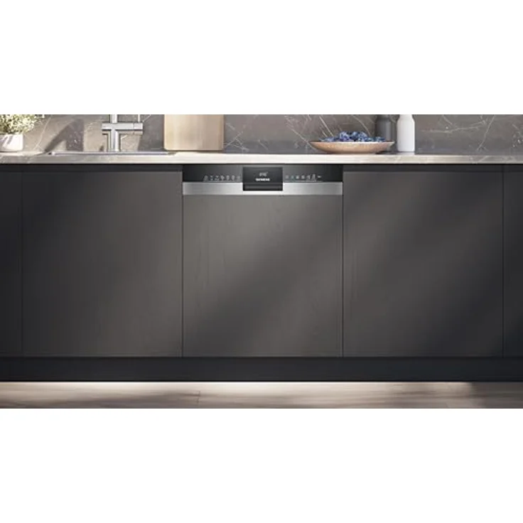 Siemens SN53ES04TE, Geschirrspüler mit 13 Maßgedecken, Klasse B, gebürsteter Stahl – Bild 3