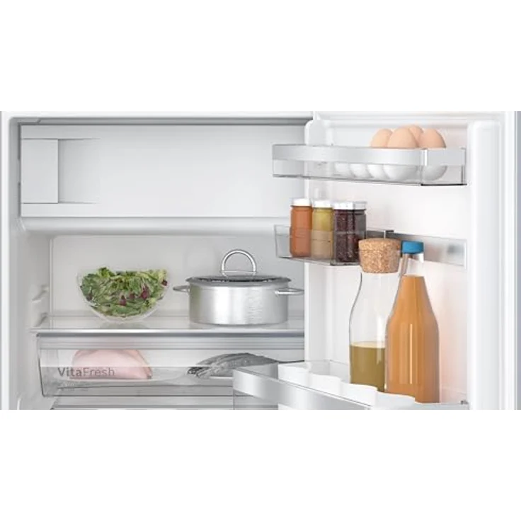 Bosch KUL22ADD0, Serie 6, Unterbau-Kühlschrank mit Gefrierfach, 93L Kühlen + 17L Gefrieren, VitaFresh 0º, sehr leise, HomeConnect, weiß – Bild 4