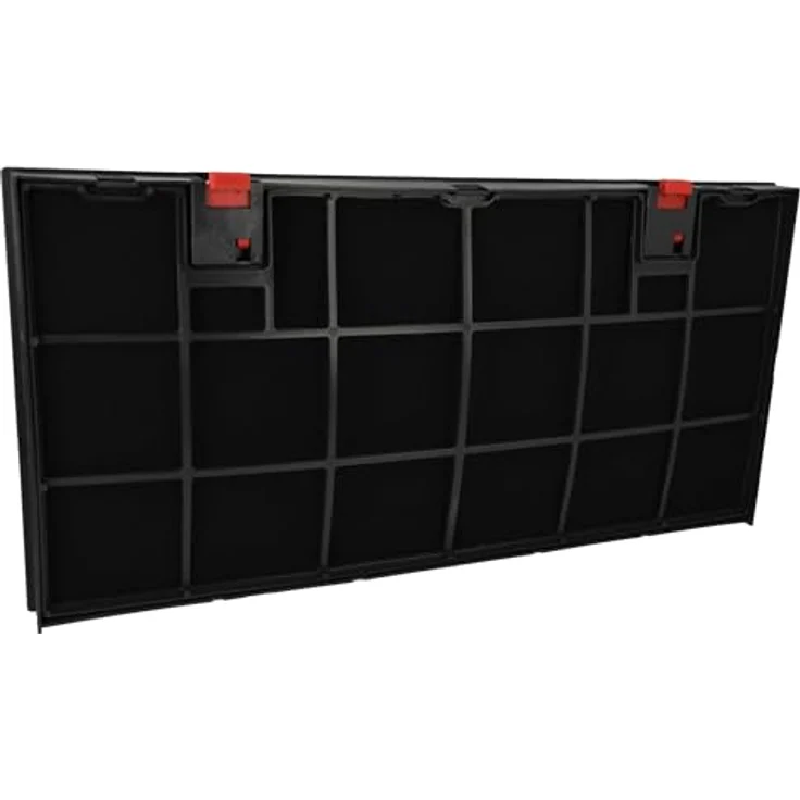 vhbw Aktivkohlefilter kompatibel mit Faure CHE200B, 942120493 Dunstabzugshaube, schwarz – Bild 1