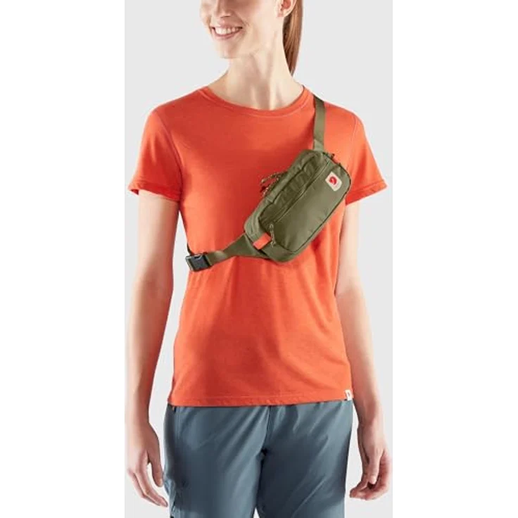 Fjällräven High Coast Gürteltasche, 21 cm x 6 cm x 12 cm, 100% Polyamid, mountain green – Bild 4