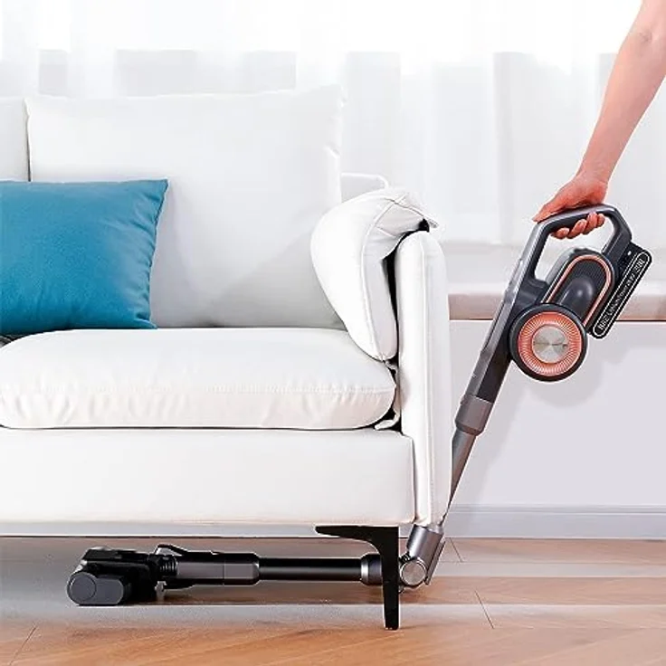 Jimmy H10 Pro Handstaubsauger, 90 min Akkubetrieb, Akkuwechsel-Option, silber-schwarz-roségold – Bild 2