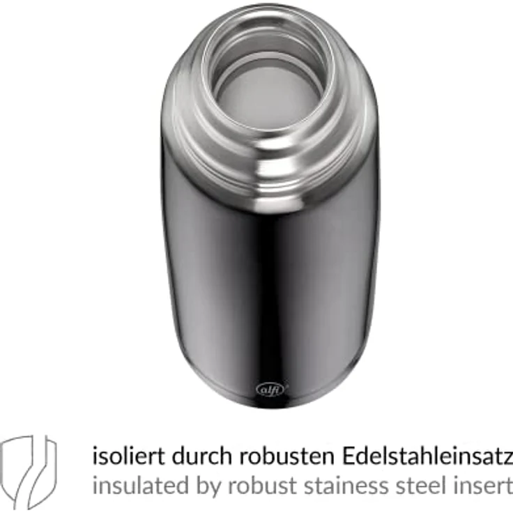 alfi Thermosflasche, Edelstahl, Cool Grey, 0,5 Liter – Bild 5