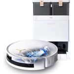 ECOVACS DEEBOT T50 MAX PRO Omni Saugroboter, 18.500Pa, ZeroTangle 2.0, Heißwasser-Reinigung, Weiß