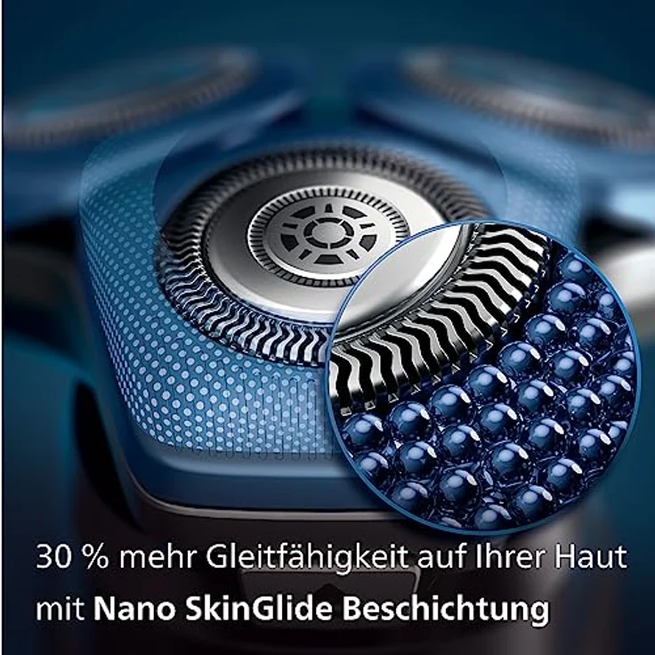 Philips Shaver Series 7000 – Elektrischer Nass- und Trockenrasierer für Herren mit aufklappbarem Trimmer, Ladestation & Reiseetui (Modell S7887/35) – Bild 4