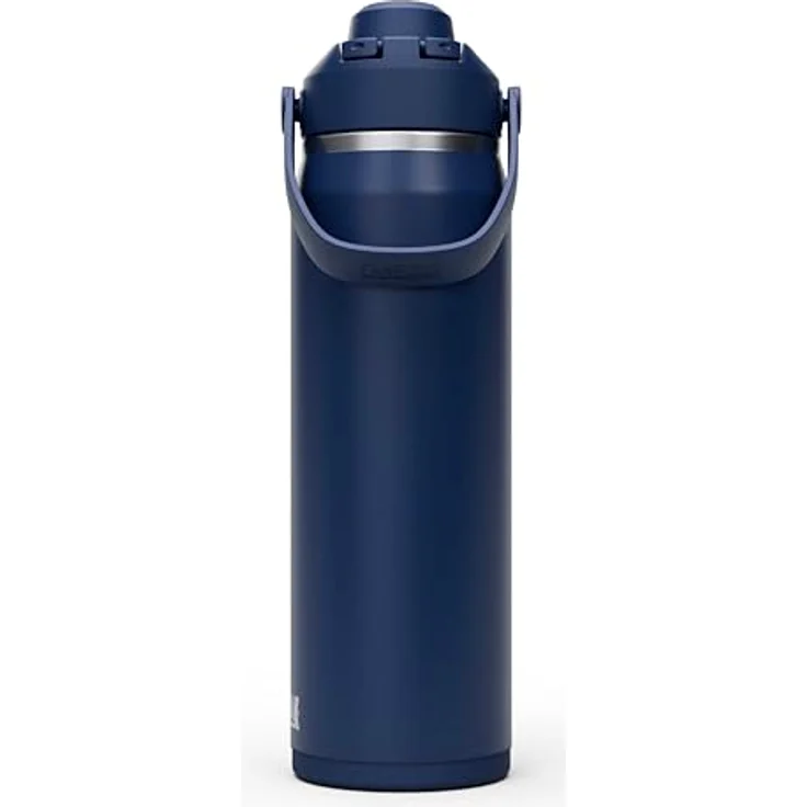 CamelBak Thrive Chug Wasserflasche, isolierter Edelstahl, 750 ml, auslaufsicher, schweißfest, marineblau – Bild 2
