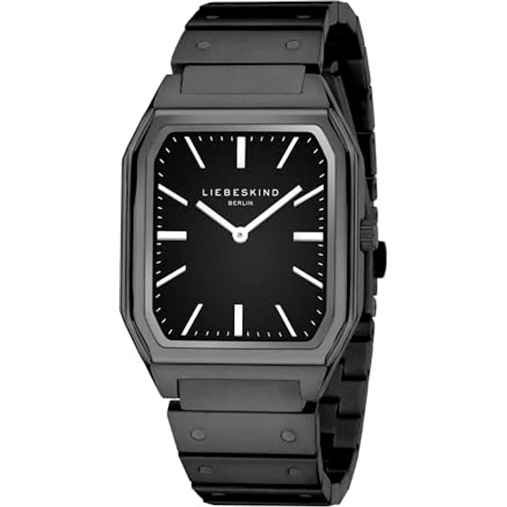 Liebeskind Berlin Armbanduhr LT-0385-MQ IP Black, Quarz-Damenuhr mit Edelstahlgehäuse und hochwertigem Edelstahlband – Bild 2