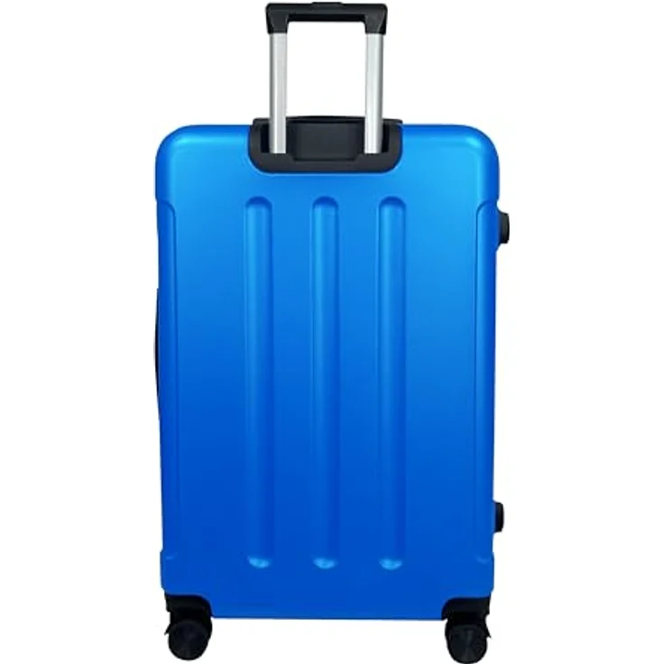 MTB Koffer Reisekoffer ABS Trolley 4 Zwillingsrollen M/L/XL oder Set, schwarz – Bild 4