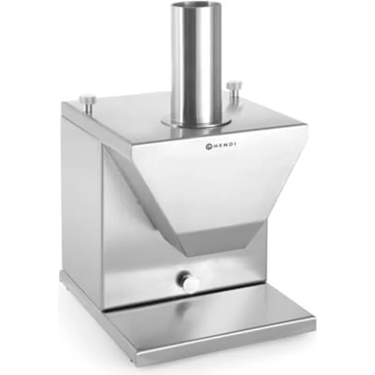 Hendi 265109 Wurstschneider elektrisch, 135W, 48cm Durchmesser, Edelstahl, silber – Bild 3