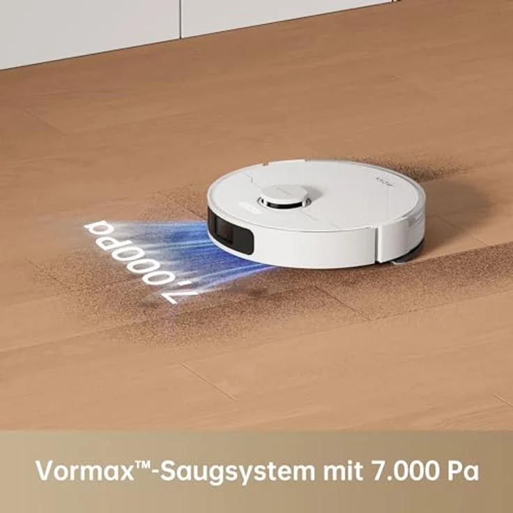 Dreame Mova S10 Saugroboter, 7,000Pa Saugkraft, 3DAdapt-Hindernisvermeidung, 7 mm Moppanhebung – Bild 2