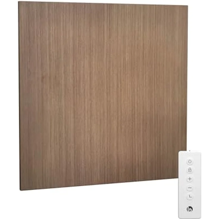 blumfeldt Infrarot Wandheizung 350W, IP44, WLAN- & App-Steuerung, Thermostat, Überhitzungsschutz, Holz Design für Bad & Wohnzimmer – Bild 1