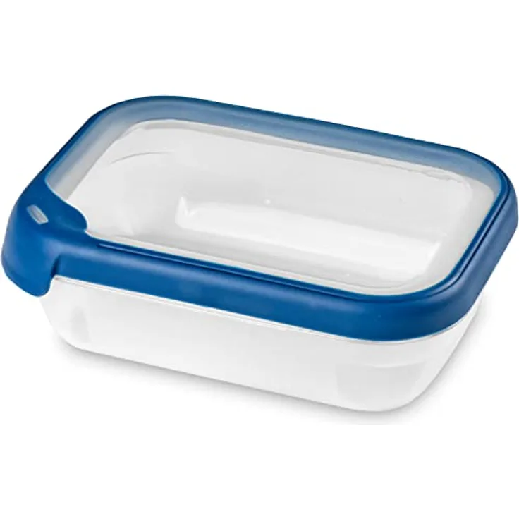 Curver Grand Chef Frischhaltedose 1,2 l, aus 100 % recyceltem Polypropylen, robust und spülmaschinenfest, transparent