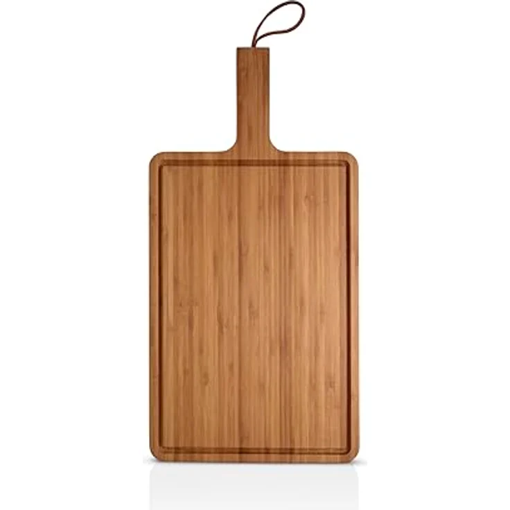 Eva Solo Schneidebrett Nordic Kitchen, elegantes Holzschneidebrett aus FSC-zertifiziertem Bambus, 26 cm x 51 cm, Braun – Bild 1