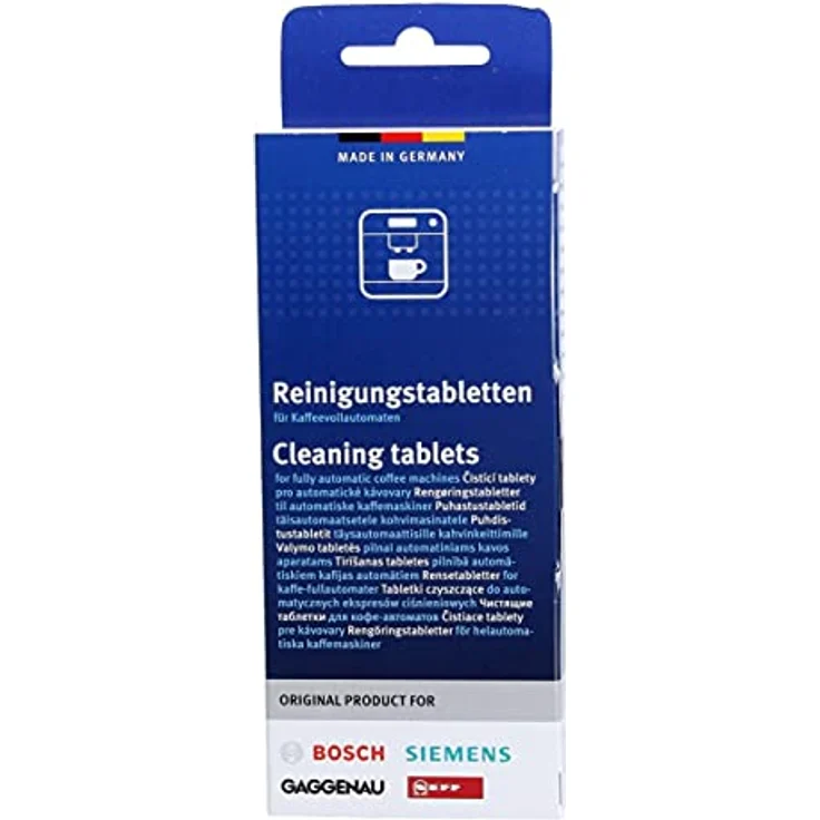 Bosch, Siemens, Gaggenau, Neff Reinigungstabletten für Kaffeevollautomaten, 10 Stück – Bild 3