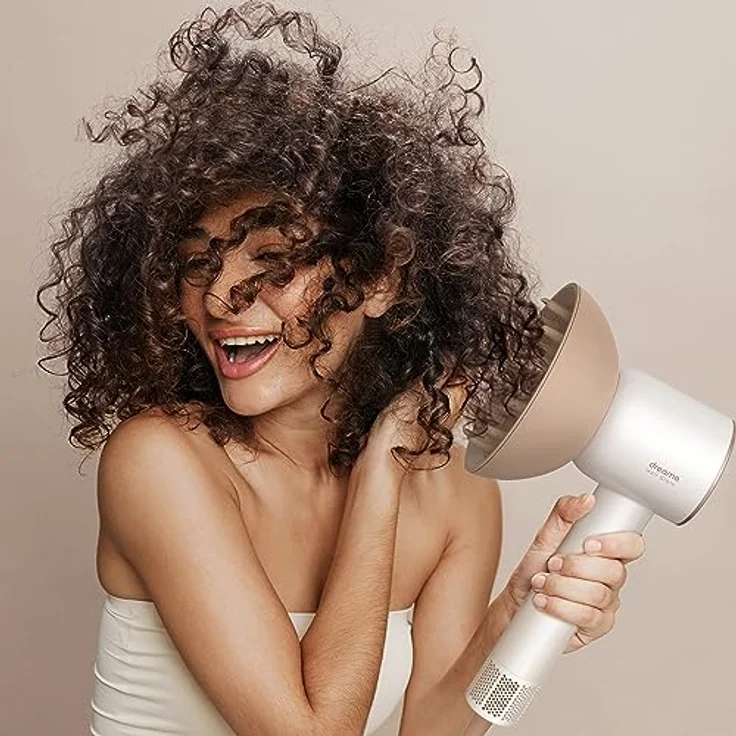 Dreame Hair Glory and Gleam Diffusor-Aufsatz für Haartrockner (Modell-AHDA01), fortschrittliche Ionen-Technologie, optimierter Luftstrom, ergonomisches Design, hitze- und temperaturbeständig – Bild 3