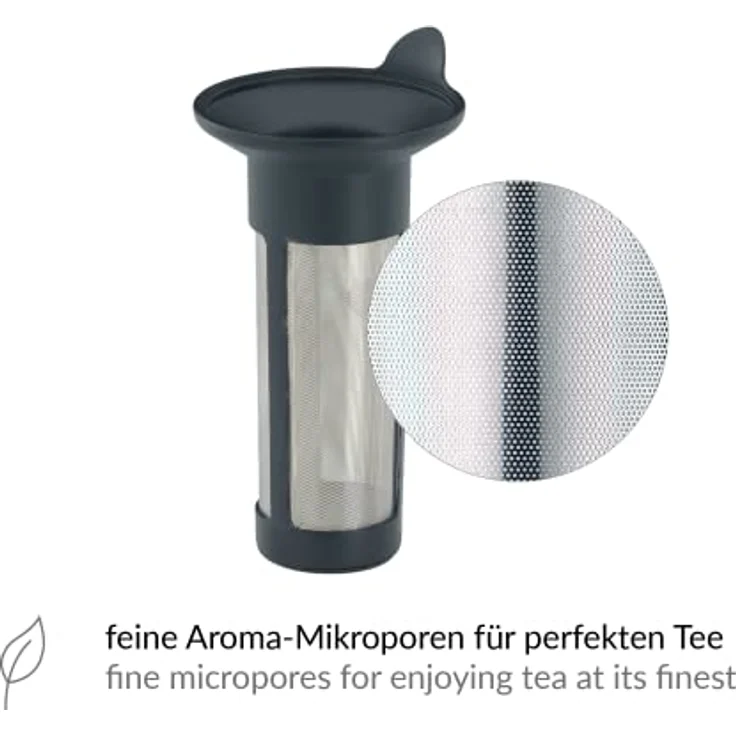 alfi 0097.000.000 Teefilter Aroma Compact, Kunststoff mit Edelstahlfilterfolie, Filter zum direkten Brühen in die Isolierkanne – Bild 3