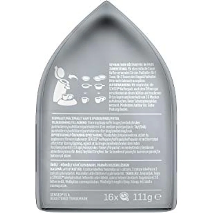 Senseo Typ Espresso, Kaffeepads, Aromatisch und Vollmundig, Röstkaffee, Kaffee, 80 Pads – Bild 3