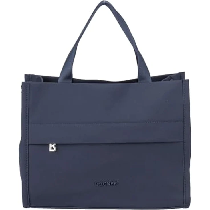Bogner Maxon Shopper Tasche, 30 cm, schwarz, 100% Nylon, Schultertasche – Bild 3