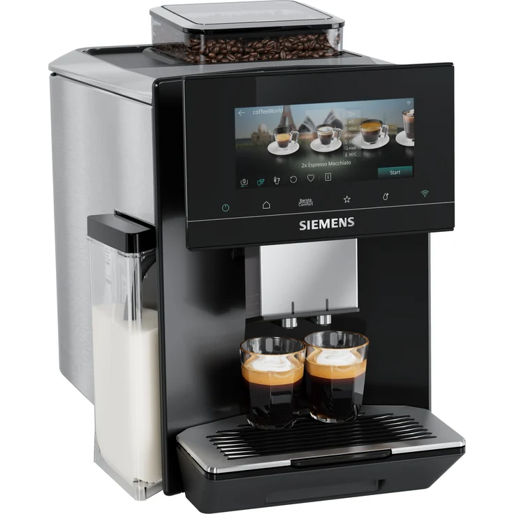 Siemens EQ900 TQ925EF9 iAroma Kaffeevollautomat, 1500 W, 19 bar, 2,3 l, Schwarz/Edelstahl, inkl. Lieferung zum Aufstellungsort