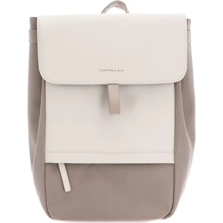 Kapten & Son Freizeitrucksack, 39,5 x 28,5 x 12,5 cm, mit fünf gefütterten Innentaschen, Anti-Diebstahl- und Laptop-Fach, schwarz