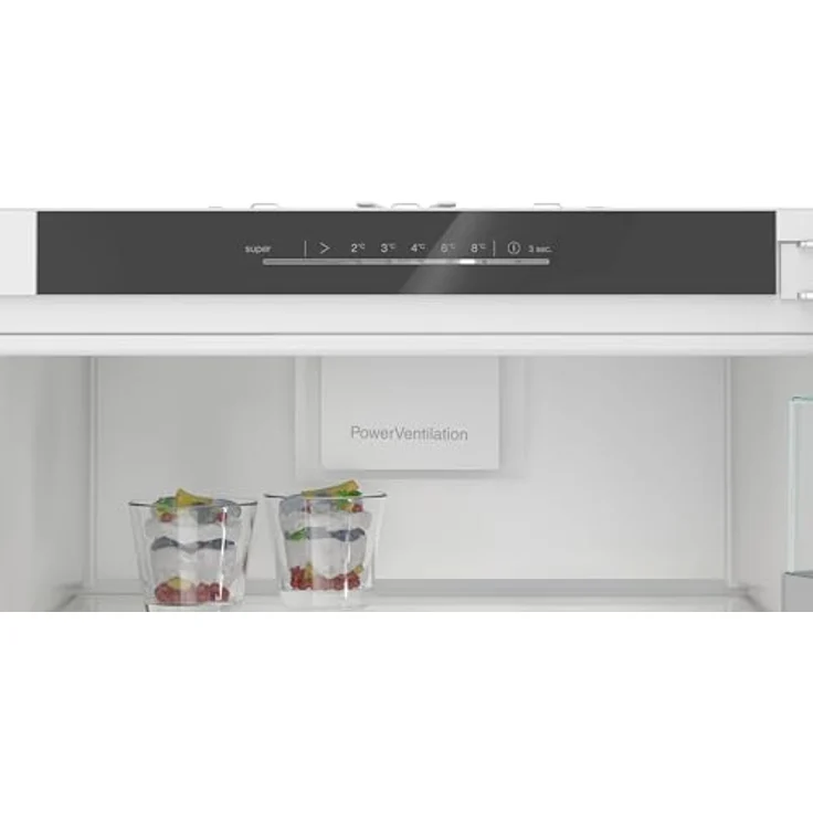 Siemens KI81RADC0, iQ500 Einbau-Kühlschrank, 310 l Nutzinhalt, Energieeffizienzklasse C, Flachscharnier mit Softeinzug, 177.2 x 55.8 cm – Bild 7