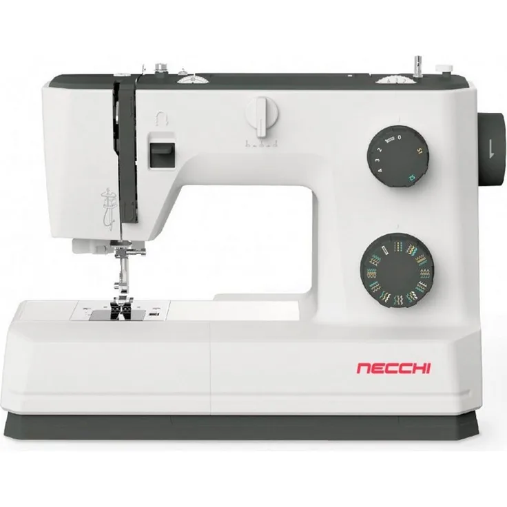 Necchi Nähmaschine Necchi Q132A, 32 Nähprogramme, 1000 Stiche/Min, inkl. Anschiebetisch, Automatisches Knopflochnähen, weiß - Preisvergleich