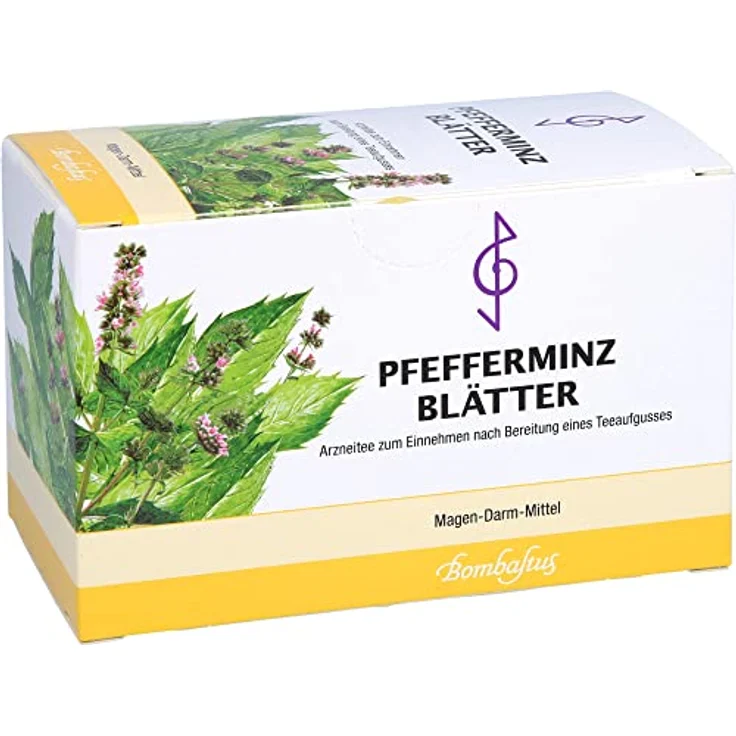 Bombastus-Werke AG PFEFFERMINZBLÄTTER Tee Filterbeutel, 30 g, aromatisch und frisch – Bild 4