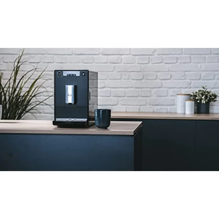 Melitta Solo Kaffeevollautomat (Exzellenter Kaffee-Genuss dank Vorbrühfunktion und herausnehmbarer Brühgruppe) 1,2 l, E 950-444 frosted, Matt Schwarz – Bild 5