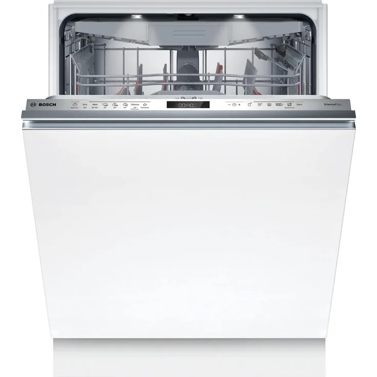 Bosch Serie 6 SMV6ECX20E, Vollintegrierter Geschirrspüler, Edelstahl, 14 Maßgedecke, A Energieeffizienzklasse, Home Connect-fähig