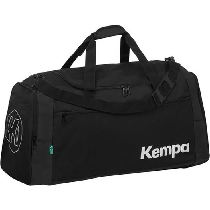 Kempa Sporttasche 50L, hochwertige Sporttasche aus recyceltem Polyester mit verstellbarem Schultergurt und mehreren Fächern – Bild 1