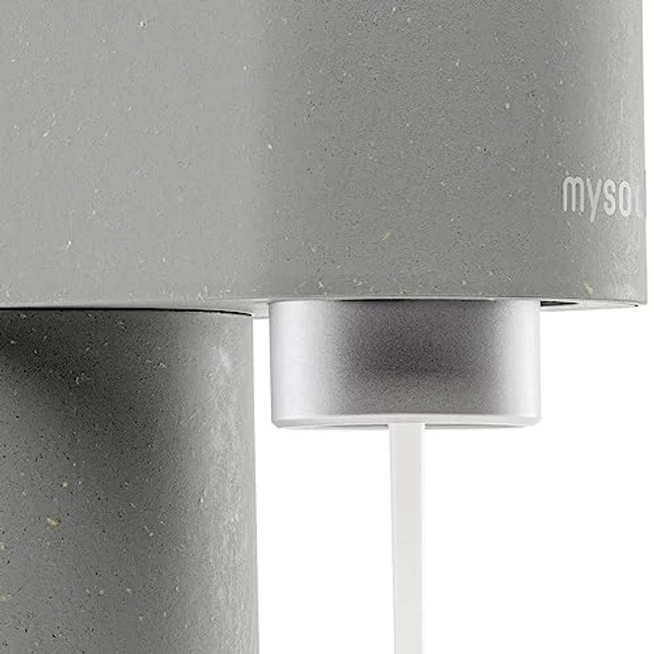 Mysoda Woody Grau Karbonisierungsmaschine einschließlich BPA-freie Wasserflasche, WD002F-MGE, Gray, One Size – Bild 3