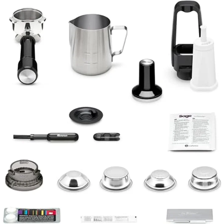 Sage Appliances SES880 Espressomaschine mit integriertem Mahlwerk, Schwarz – Bild 9