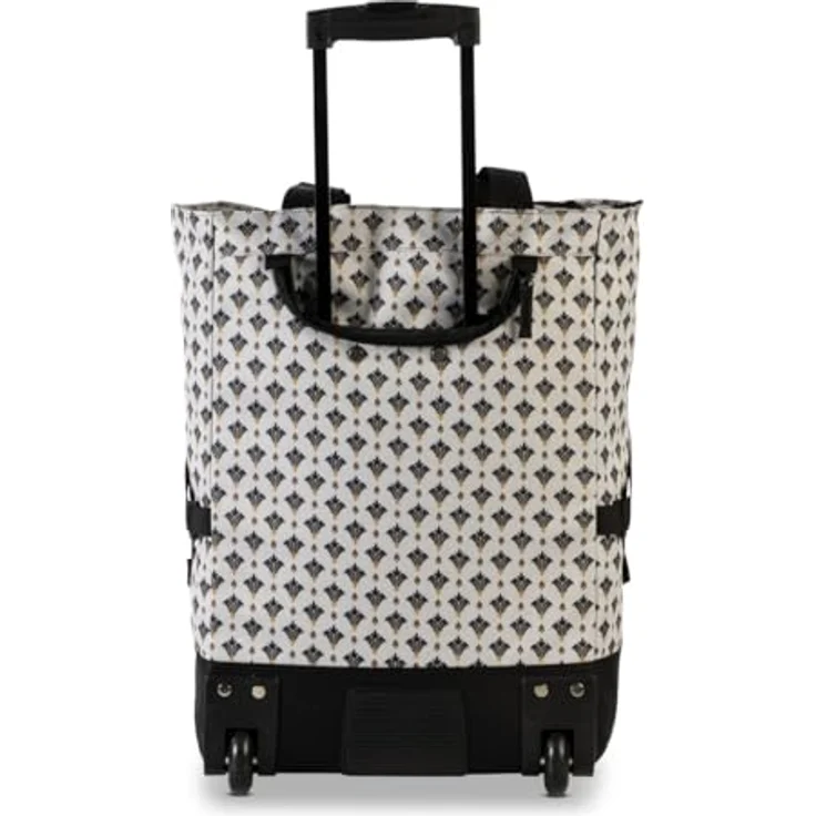 Punta® Einkaufstrolley Dunkelgrau/Schwarz, stabiler Einkaufswagen mit 33 L Volumen und leisen Skater-Rollen, klappbar für müheloses Einkaufen und Reisen – Bild 2