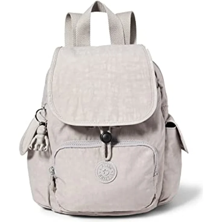 Kipling Basic City Pack Mini, Rucksack 29 cm, grau, 100% Polyamid, kompakt – Bild 1