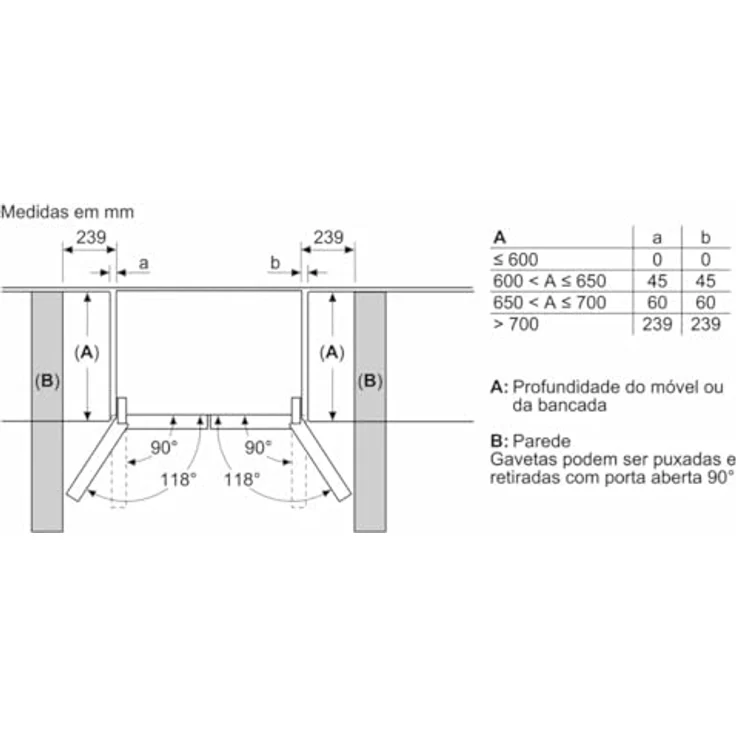 Siemens KF96DAXEA, Side-by-Side Kühl-Gefrierkombination, French-Door, 183 x 90.5 cm, BlackSteel, hyperFresh XXL <0°C>, noFrost, Eiswürfel und filtriertes Wasser auf Knopfdruck – Bild 9