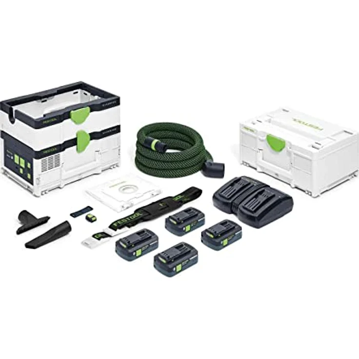 Festool Akku-Absaugmobil CTLC SYS HPC 4,0 I-Plus CLEANTEC, Nass- und Trockensauger mit 36 V-Turbine und Akku-Betrieb – Bild 2