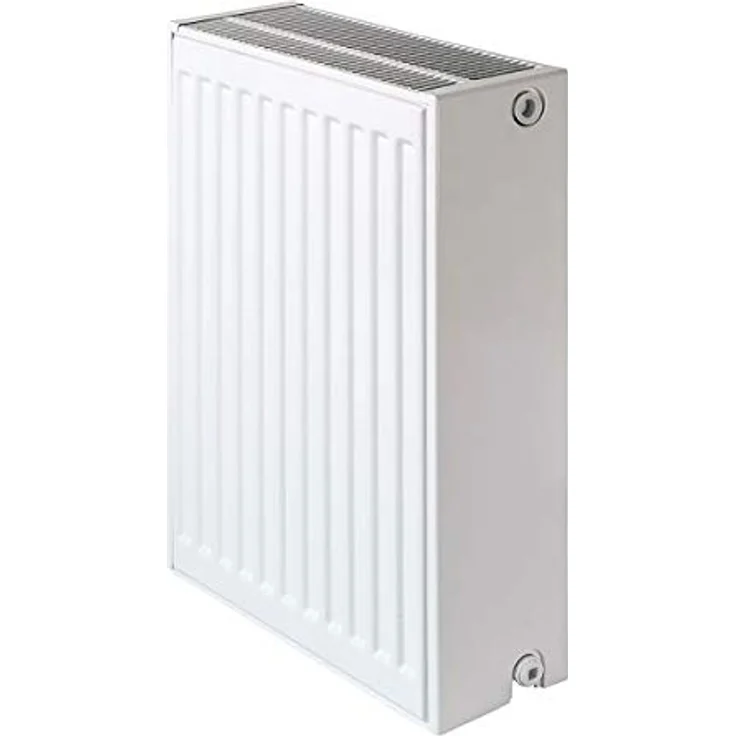 qpool24 Austausch-Heizkörper Typ 33, 33/550/1800, 4014 Watt Wärmeleistung, 2x rechts & 2x links ½“IG, Verkehrsweiß (RAL 9016) – Bild 1