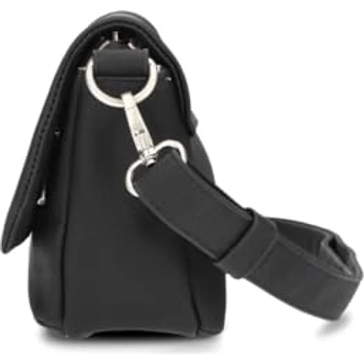 Zwei Bodybag Mademoiselle M40, Handtasche aus Kunstleder mit 1 Liter Volumen, schwarz, genarbte Oberfläche – Bild 5