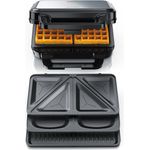 Arendo 3-in-1-Sandwichmaker 4in1 Sandwich Maker, 900 W, Antihaftbeschichtung, Cool Touch, BPA-frei, rot - Preisvergleich