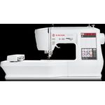 Singer SE9155, Nähmaschine Weiss mit 7-Zoll Farb-Touchscreen, 250 Stichen, 150 Stickmustern und automatischem Fadenabschneider